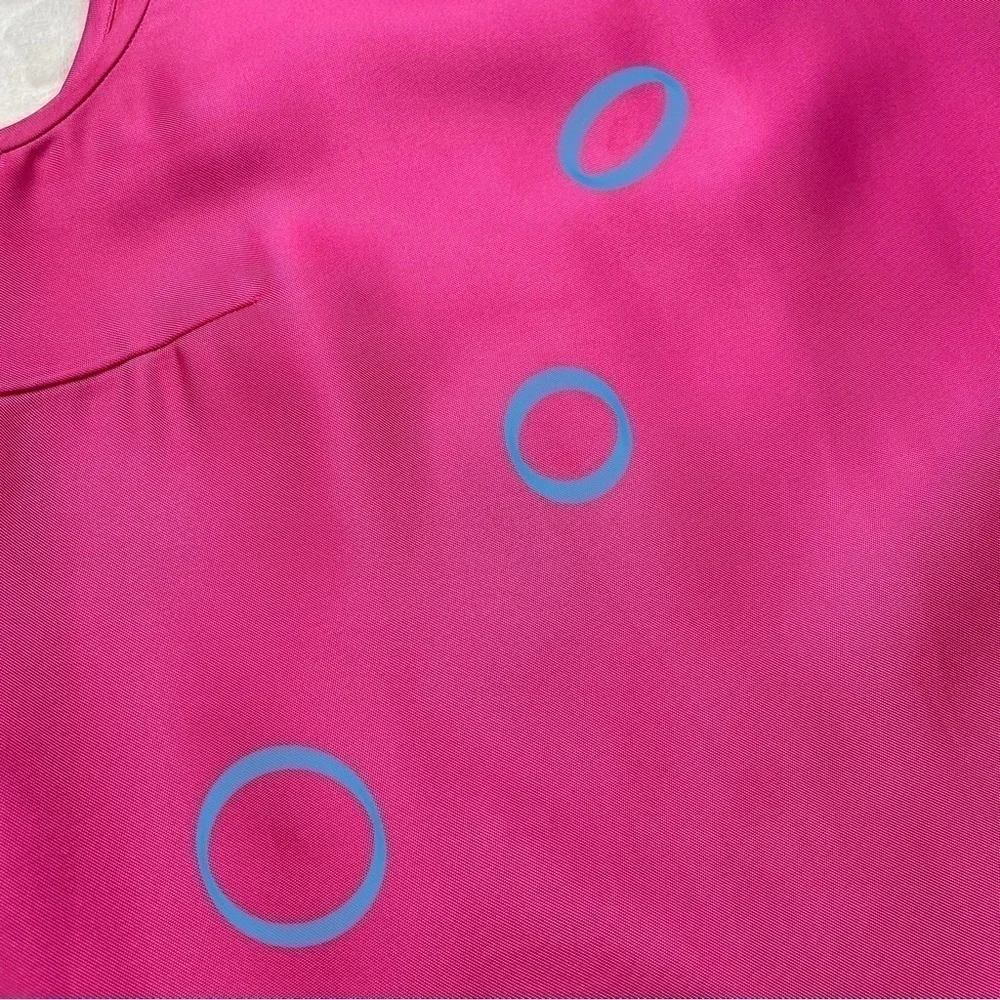 Kate Spade Denni Jewel Embellished Neckline Sleeveless Top in Zinnia Pink Size 2